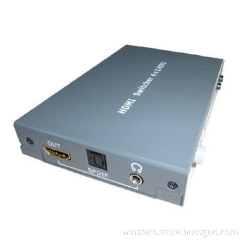 HDMI Switch, 4-in-1 Out with 3.5mm Stereo Audio Output